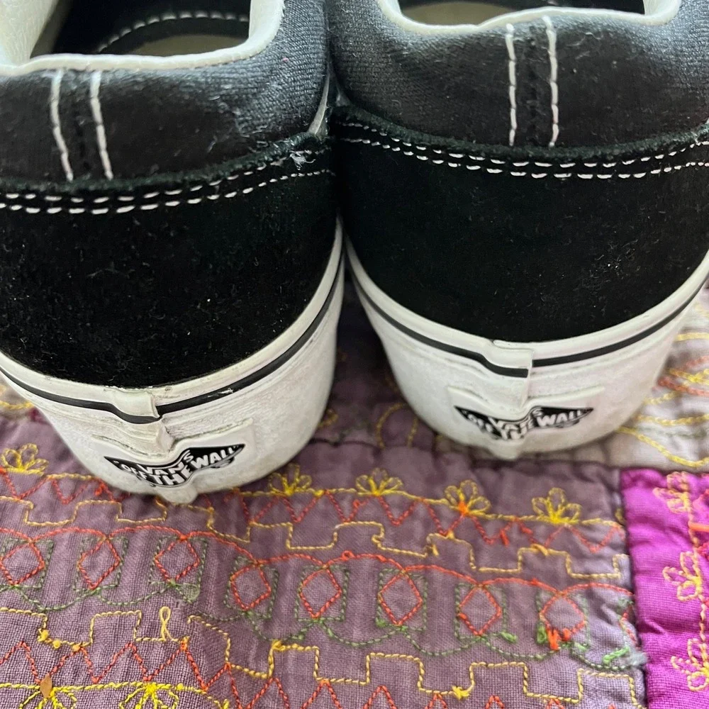 VANS Old Skool Stackform Sneaker Black & White Unisex Size M: 6.5 W: 8 - Picture 4 of 6